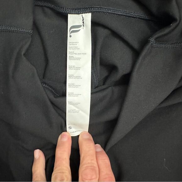 Fabletics Define Powerhold Split Hem Leggings size small- NWOT - Picture 2 of 12